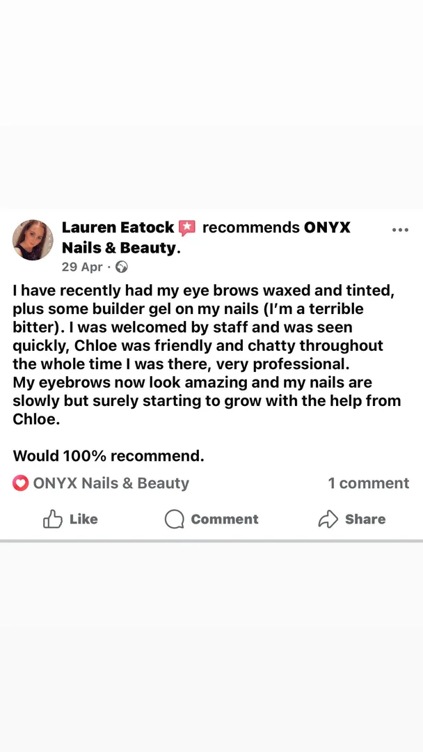 Customer testimonial