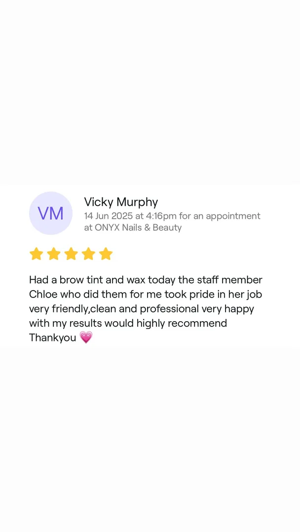 Customer testimonial