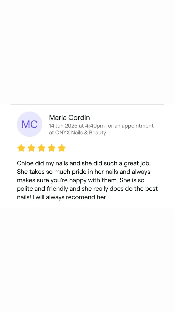 Customer testimonial