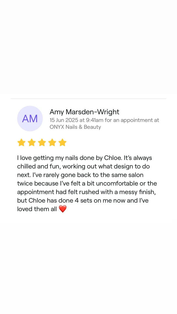 Customer testimonial